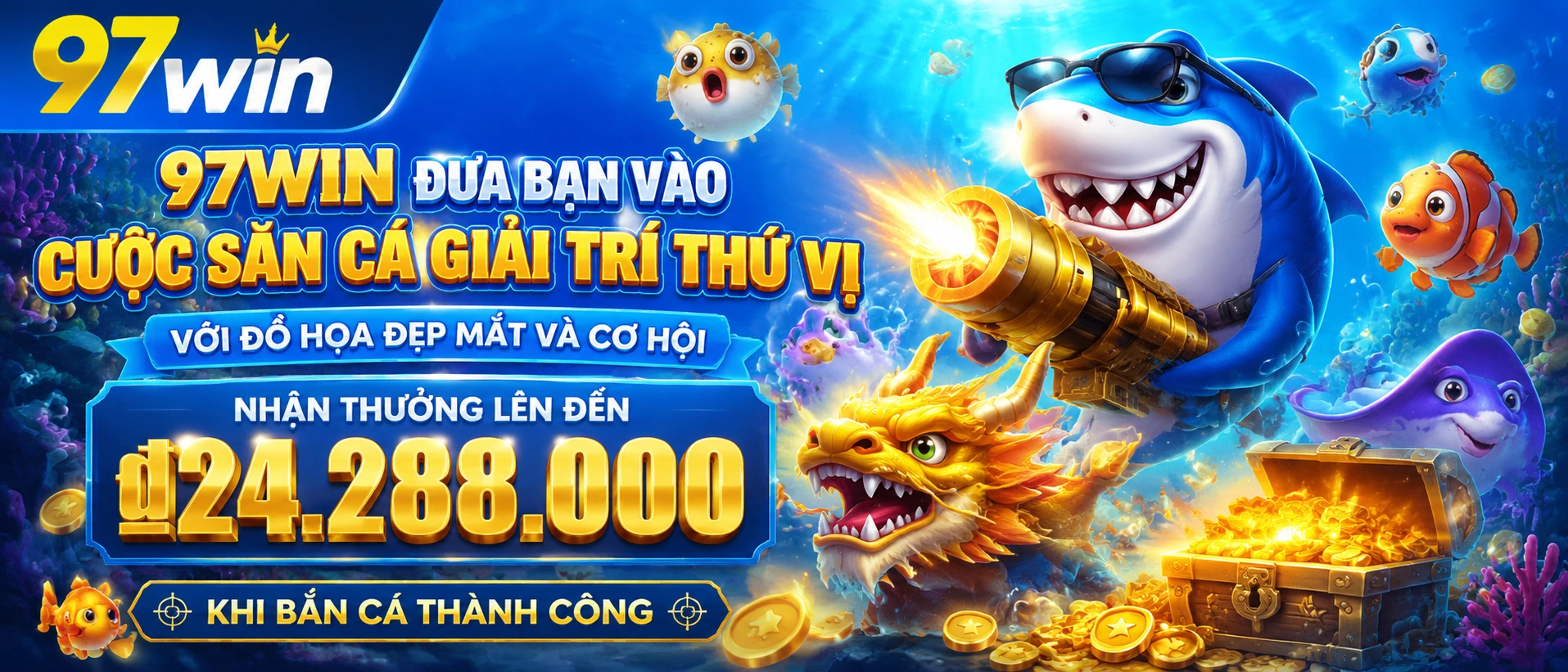 Bắn Cá Đại Dương 3D với chủ đề biển sâu